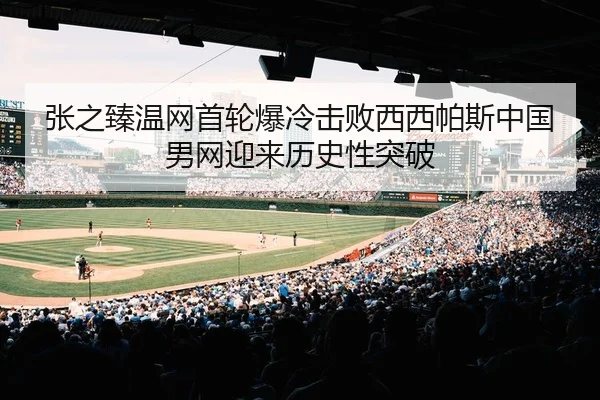 张之臻温网首轮爆冷击败西西帕斯中国男网迎来历史性突破 | yaxin